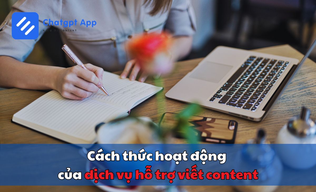 Cách thức hoạt động của dịch vụ hỗ trợ viết content