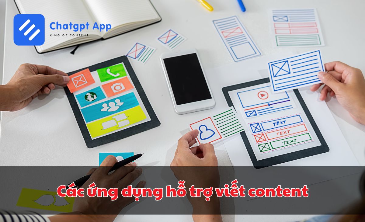 Các ứng dụng hỗ trợ viết content