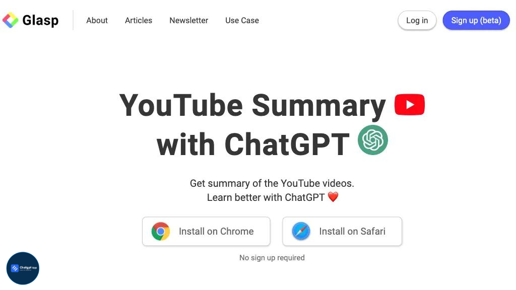 ChatGPT YouTube Summarizer